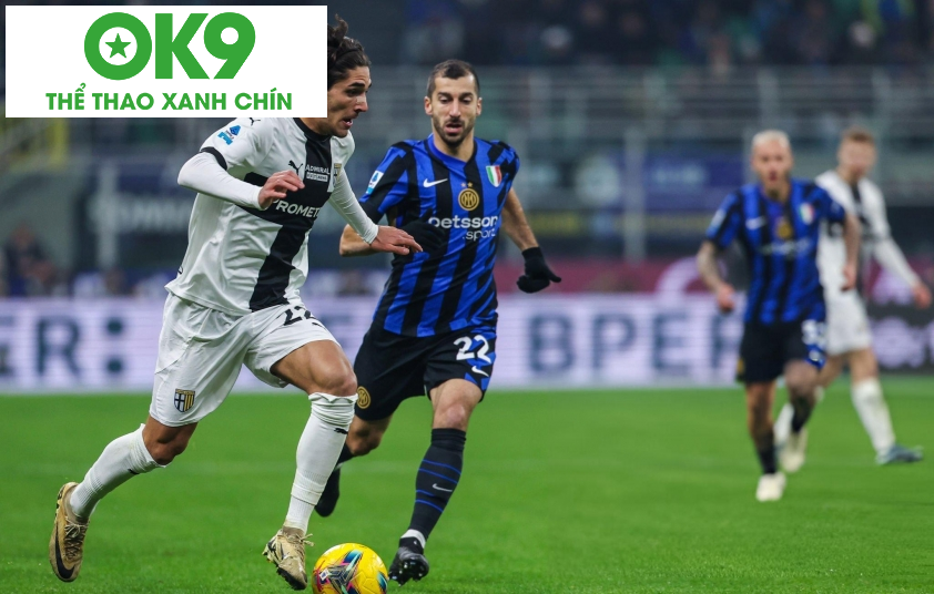 Parma (áo trắng) rất khó có điểm trước Inter Milan dù được chơi trên sân nhà. (Ảnh: Getty) Parma (áo trắng) rất khó có điểm trước Inter Milan dù được chơi trên sân nhà. (Ảnh: Getty)